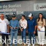 Alcalde Hugo Kerguelén, Gerente de Ciudad Edgardo Espitia y Gestora Social Diana Sierra, inauguraron el Banco de Suelos e Inmobiliario de Montería